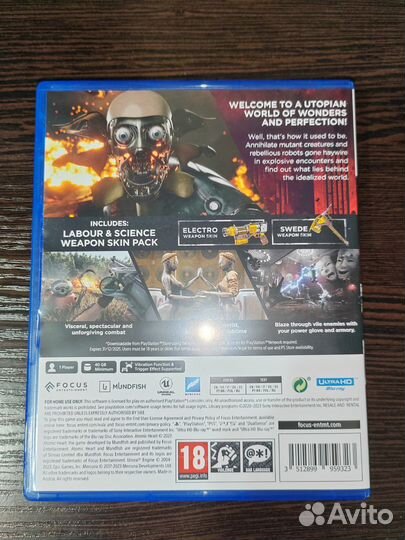 Atomic heart Ps5 русская версия