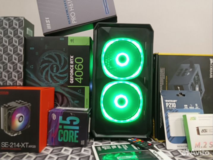 Игровой пк i5-12400F / RTX 4060 TI 16GB