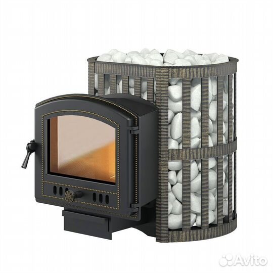Готовая печь в баню