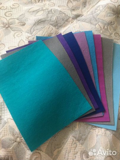 Цветной фетр для творчества