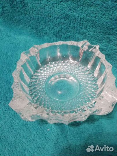 Хрустальная пепельница