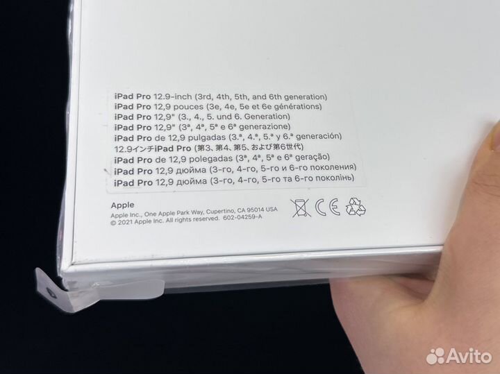 Apple Magic keyboard for iPad Pro 12.9 Whie