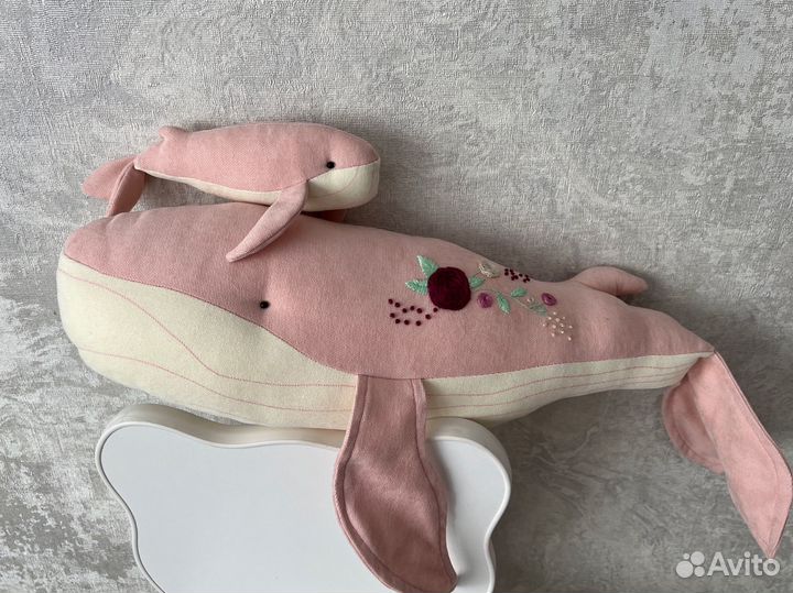 Игрушки ручной работы кит