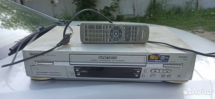 Видеомагнитофон panasonic nv