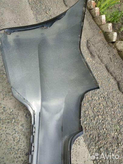 Задний бампер skoda rapid