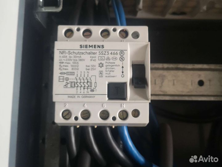 Узо Siemens Nfi-schutzschalter 5sz3 420