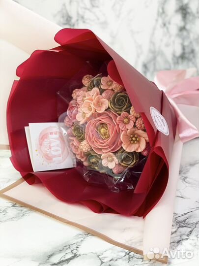 Букет из шоколада, шоколадные цветы воспитателю