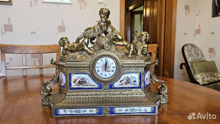 Каминные часы Полянка (Златоуст)