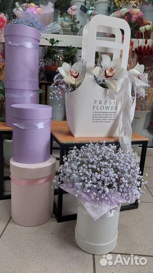 Букет гипсофилы цветы раменское