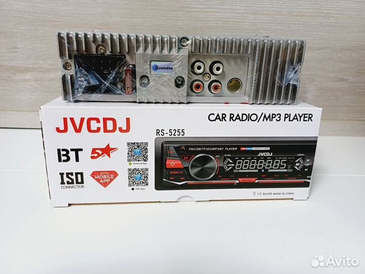 Новая магнитола JVC jd 525 с Bluetooth