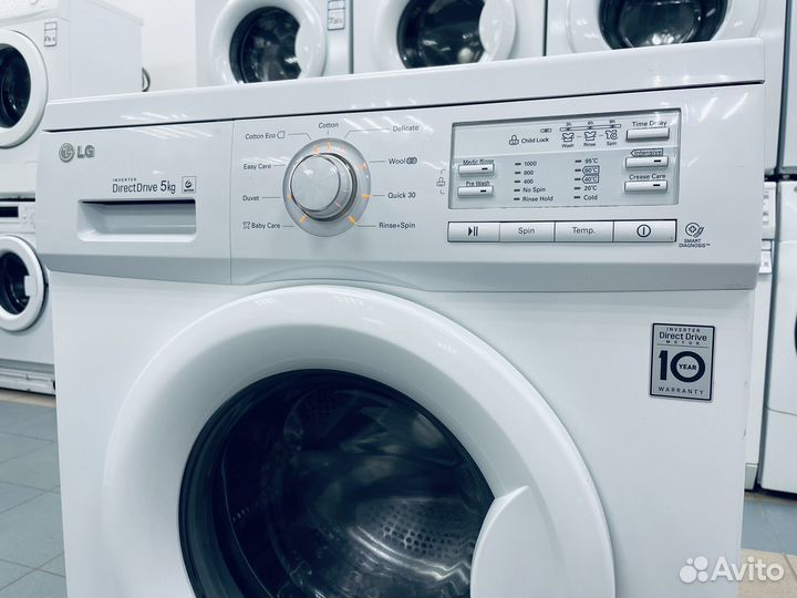 Стиральная машина бу. 5кг. Гарантия. Доставка