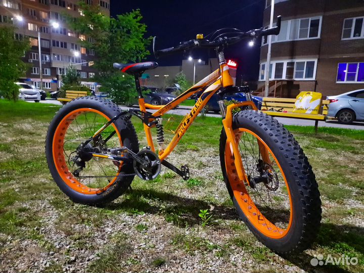 Велосипед спортивный скоростной взрослый фэтбайк