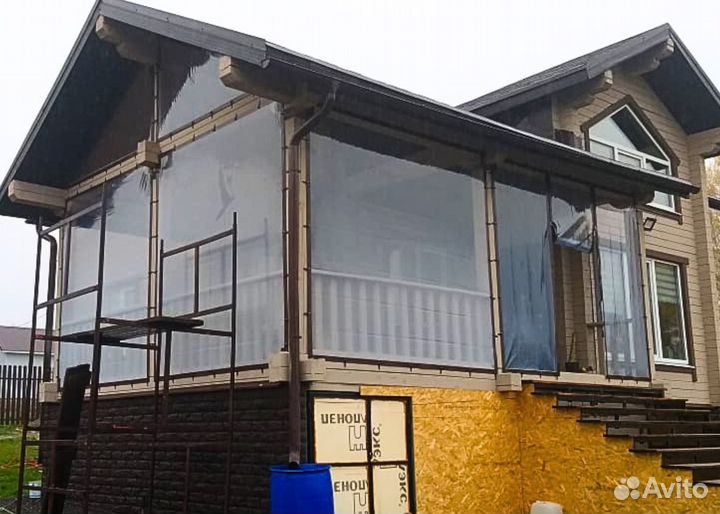 Морозостойкие мягкие окна