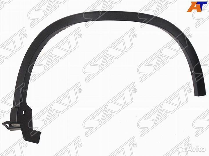 Молдинг арки крыла nissan X-trail 07-14 LH задний