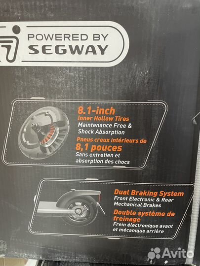 Электросамокат ninebot kickscooter e2