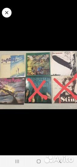 Виниловые пластинки LP