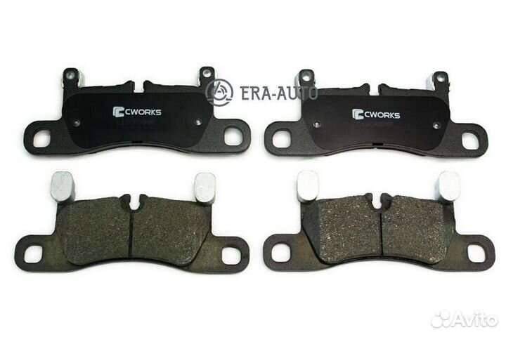 Cworks C12CR0086 Тормозные колодки задние Low Metallic C12CR0086