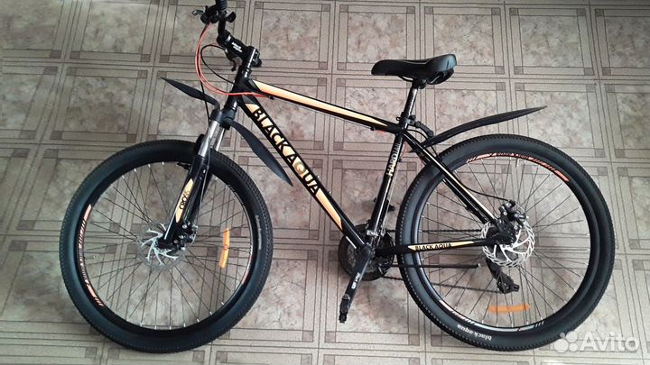 Велосипед многоскоростной black aqua Cross 2683 D