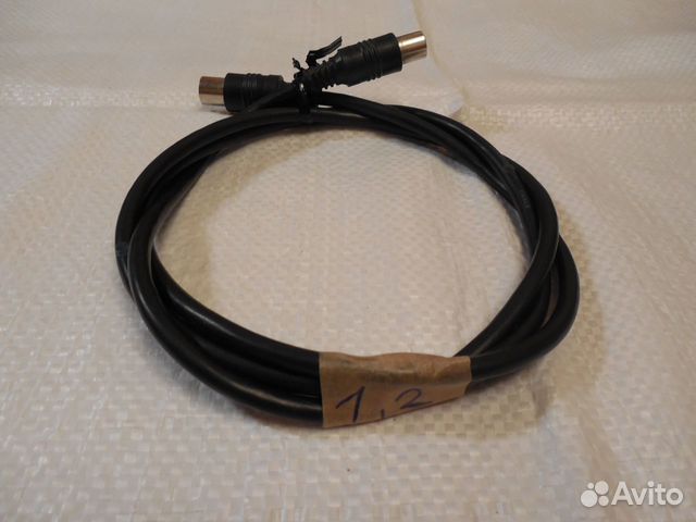 Антенный удлинитель папа - мама, штекер - гнездо