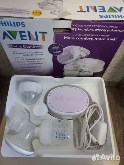 Молокоотсос avent электрический