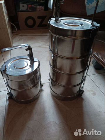 Ланчбокс из нержавейки для активного отдыха