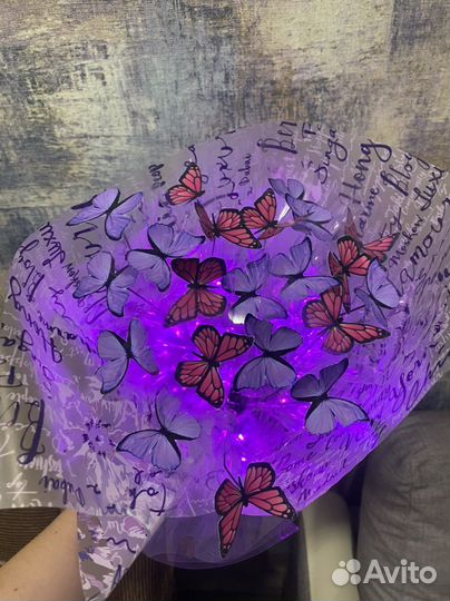 Букет из бабочек