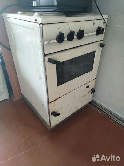 Плита электрическая бу с духовкой