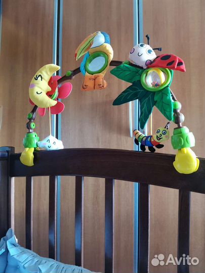 Развивающая дуга для кроватки, коляски, автолюльки