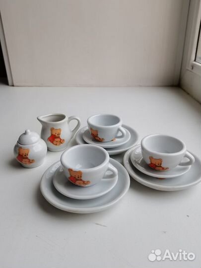 Набор детской игрушечной посуды