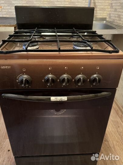 Плита газовая гефест