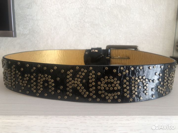 Ремень лакированный Calvin Klein