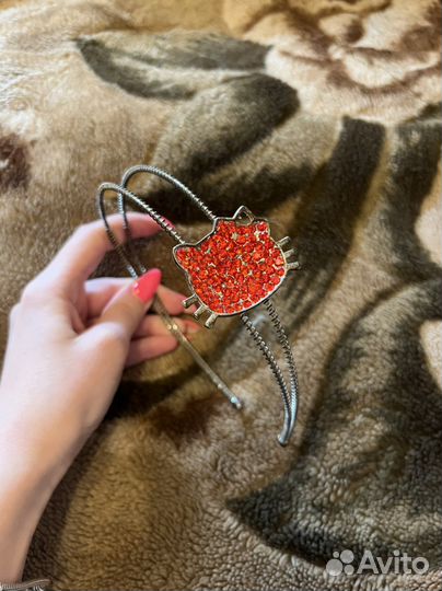 Ободок hello kitty