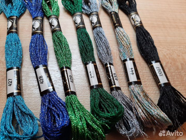 Металлизированное мулине финка