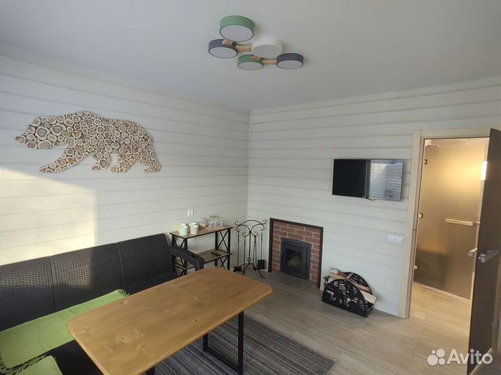 Баня на дровах с чаном