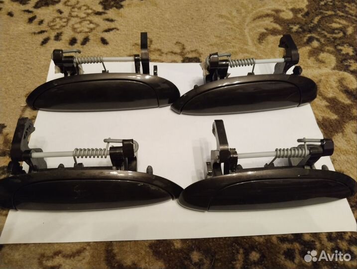 Ручки дверей наружные,комплект 4 штуки Largus