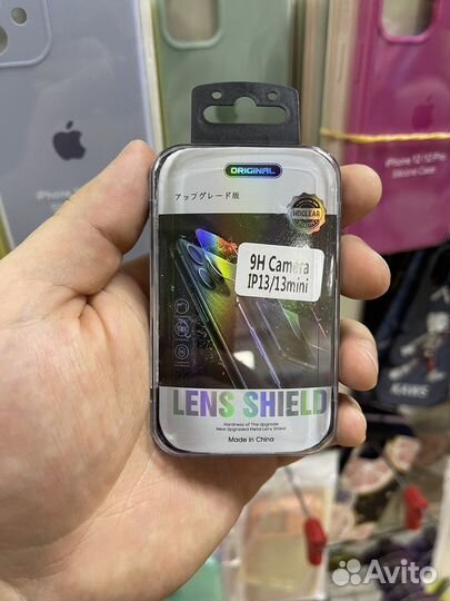 Защитное стекло на камеру для iPhone 11/12/13/14