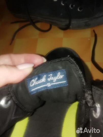 Кеды converse мужские черные