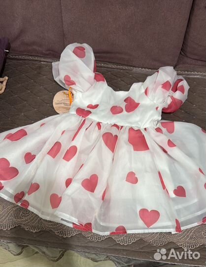 Платье для девочки 92