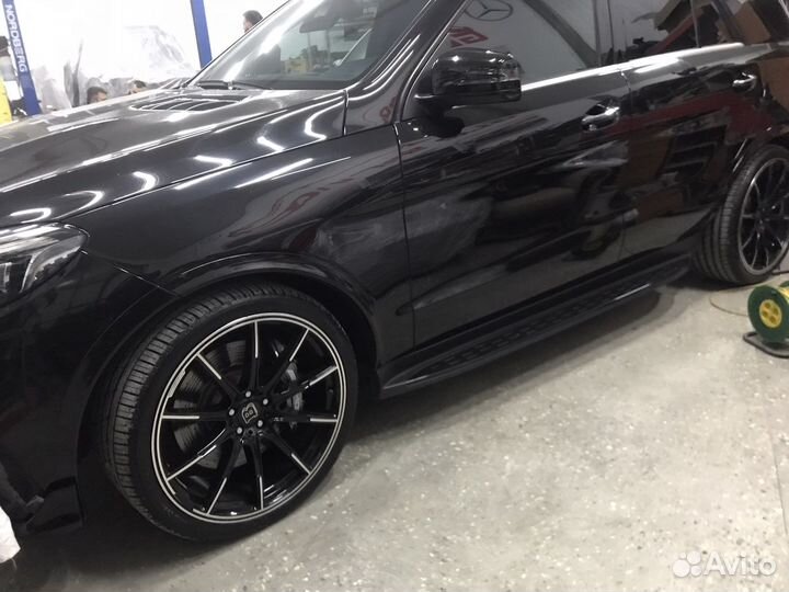 Рестайлинг ML 166 под GLE brabus