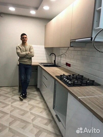 Кухня на заказ угловая кухонный гарнитур