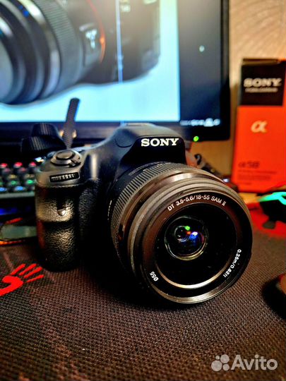 Зеркальный фотоаппарат sony a58