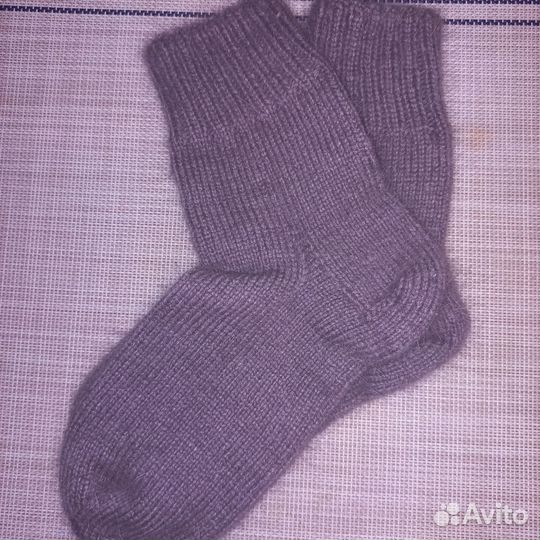 Носки женские из пуха норки