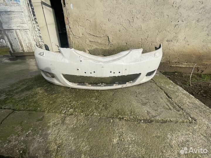 Бампер передний mazda 3 bk sport