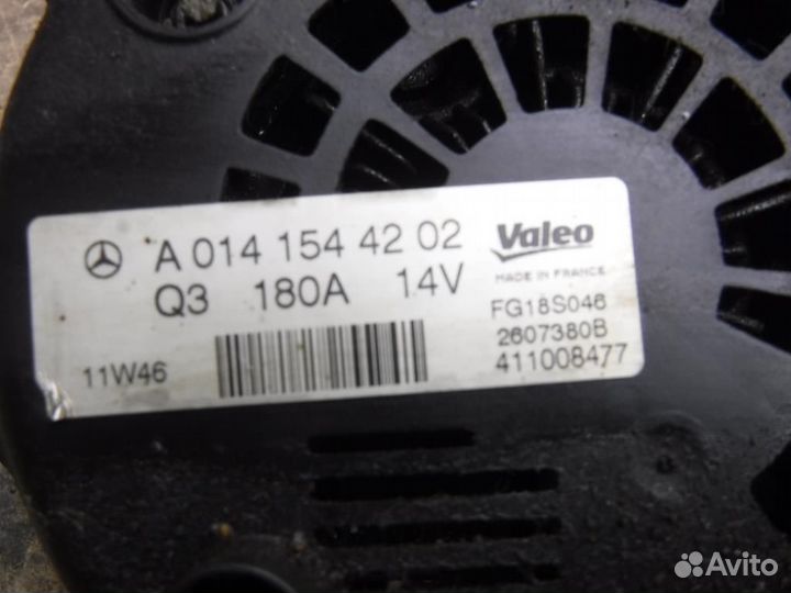 Генератор Mercedes W212 E Class