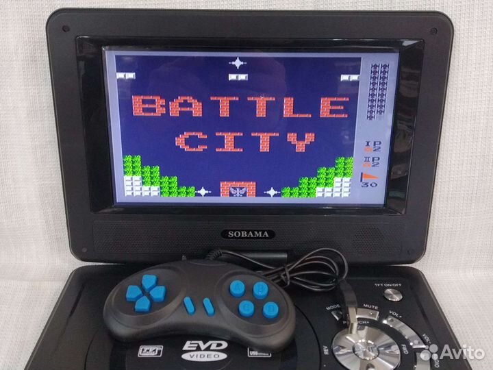 Портативный тв dvd плеер новый