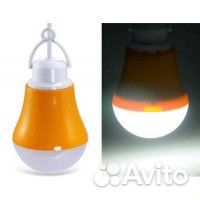 Светодиодная подвесная USB лампочка. Походная