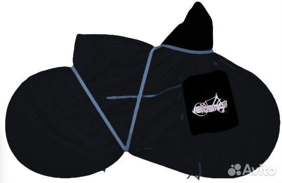 Чехол для велосипеда на фаркопе