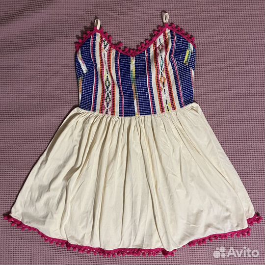 Яркий сарафан ASOS, размер EU 38