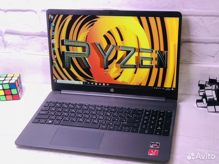 Мощный ноутбук HP/Ryzen 5/SSD/IPS/FullHD