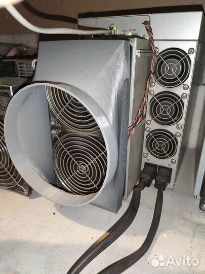 Фланец под асик S19 L7 под 150 воздуховод